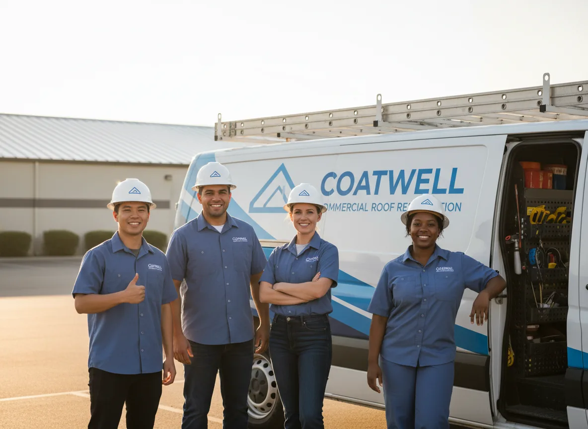 Commercial roof coating company in Luckey, OH